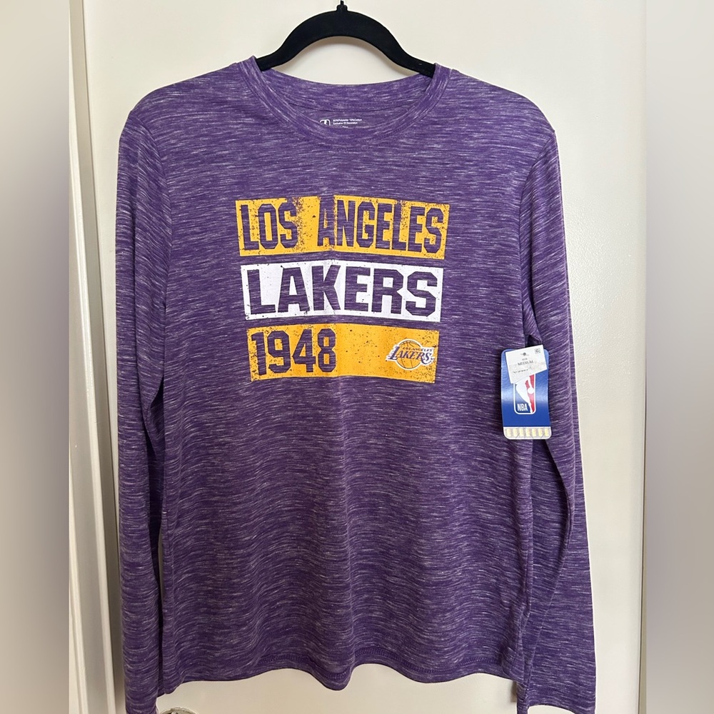 Ladies Lakers Burnout Shirt